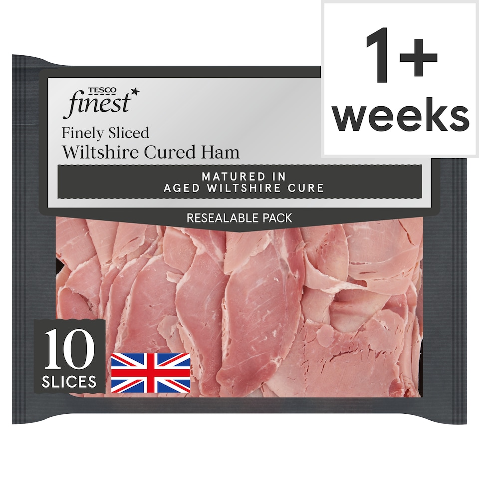 Tesco Finest Wiltshire Finely Sliced Ham 200g