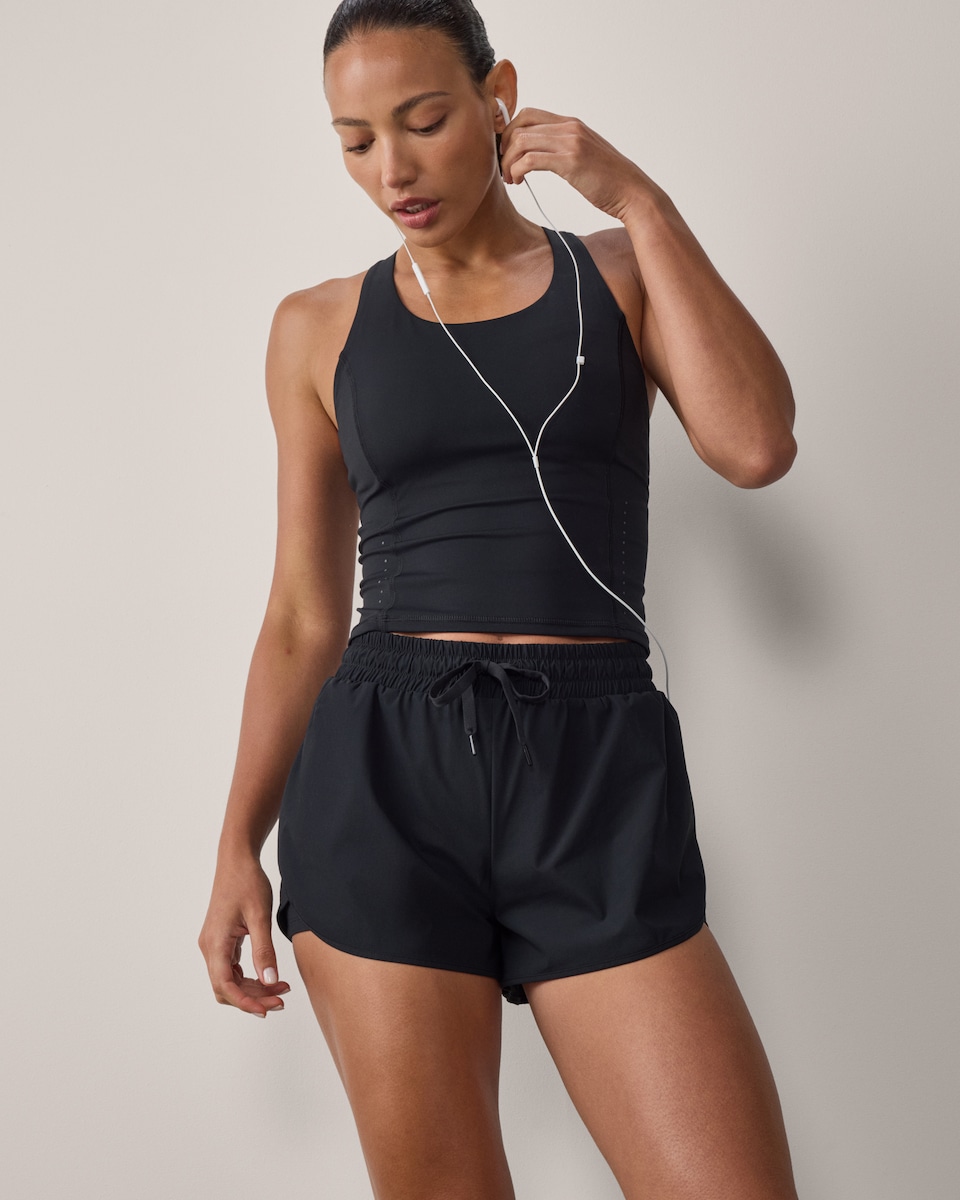 image 1 of F&F Active ULTRAMOVE Running Shorts in Black
