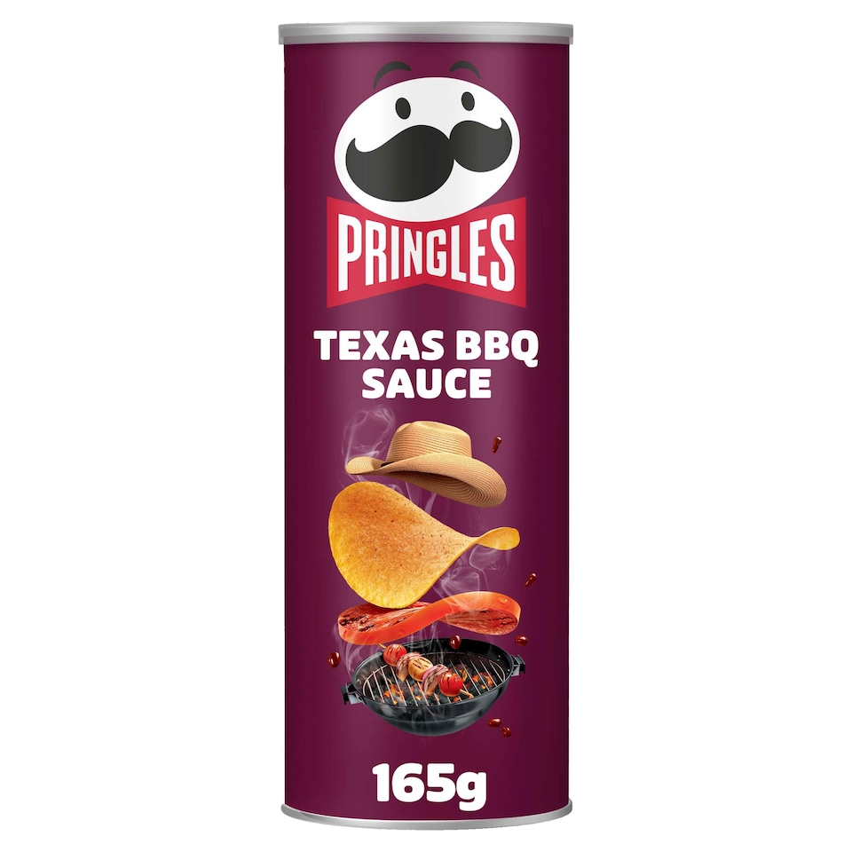 image 1 of Pringles Texas Bbq Crisps 165G