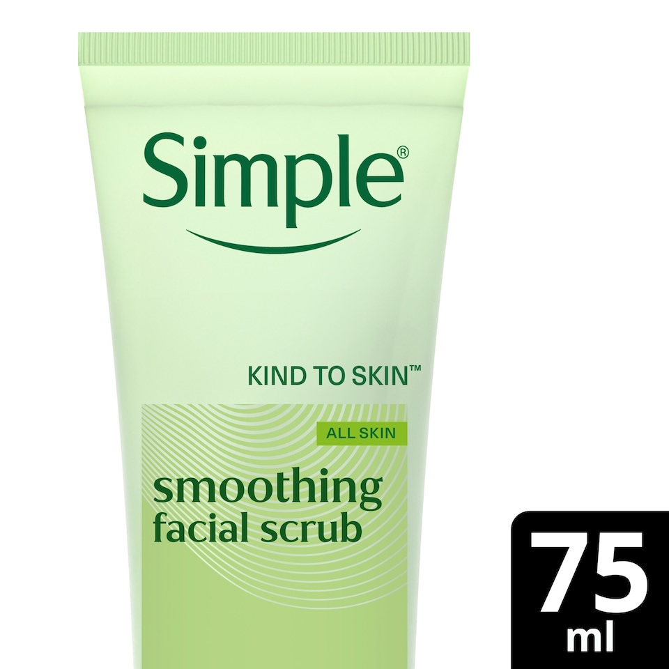image 1 of Simple Kind To Skin Soothing Face Scrub 75Ml