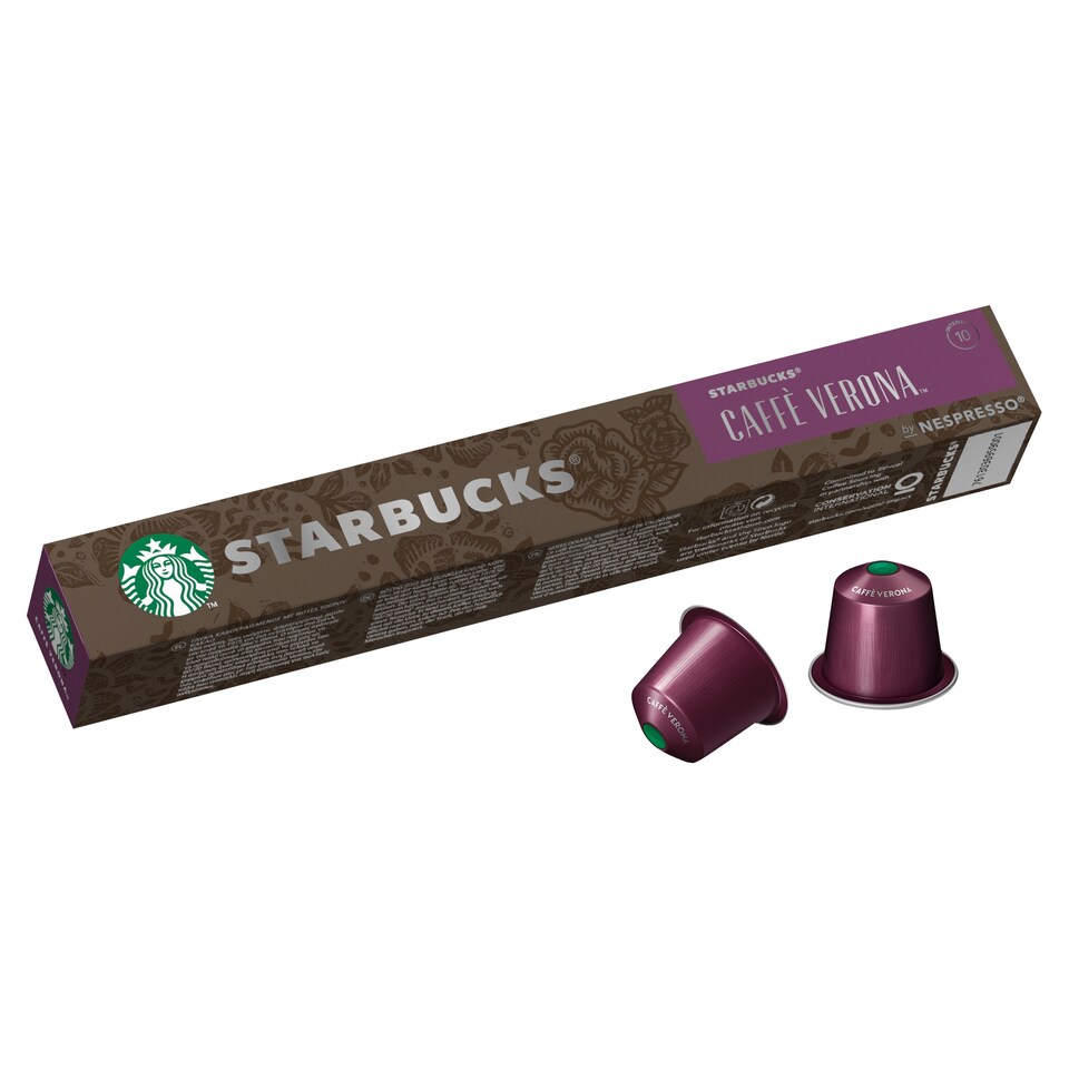 image 1 of Starbucks Caffe Verona Coffee Pods 10 Pack X 55G