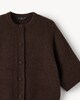 image 6 of F&F Knitted 3/4 Sleeve Cardigan in Chocolate