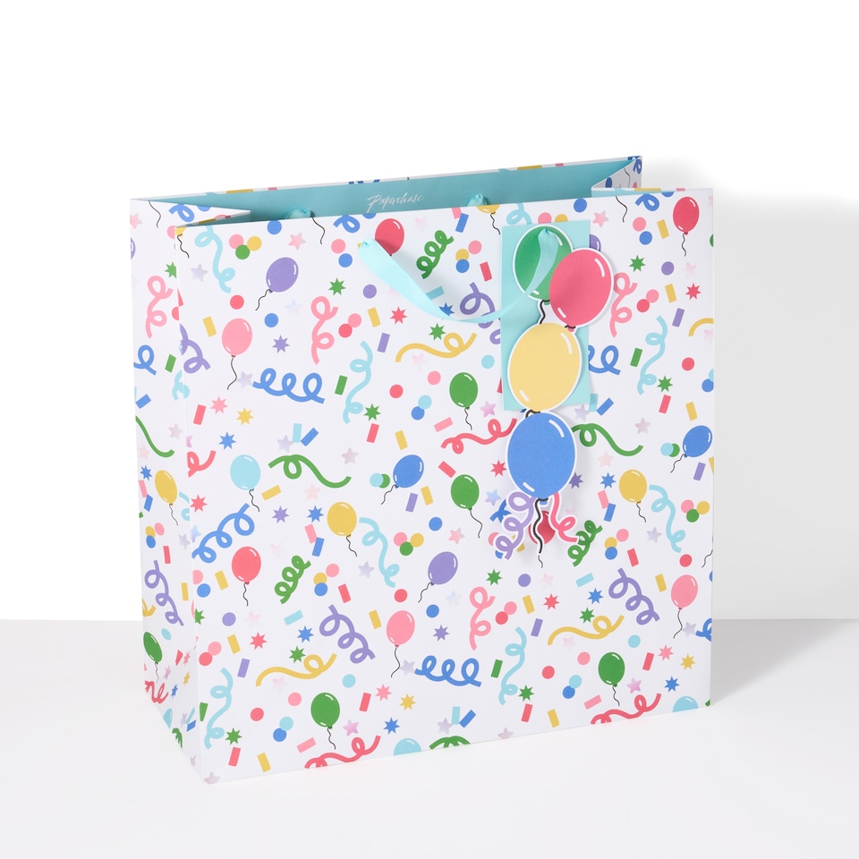 image 1 of Paperchase Extra Large Kawaii Confetti Gift Bag