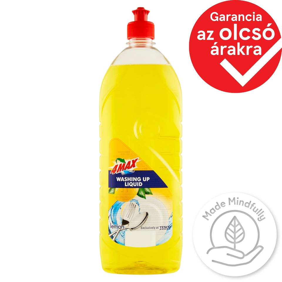 4MAX Lemon Washing Up Liquid 1 l