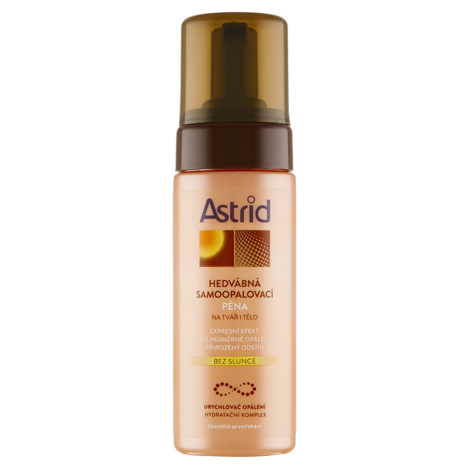 Astrid Hodvábna samoopaľovacia pena 150 ml