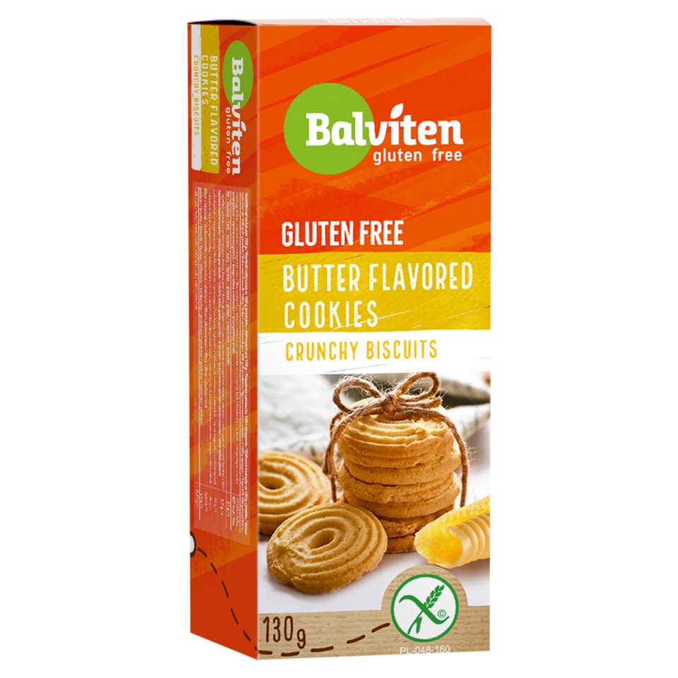 Balviten Sušenky s máslovou příchutí bez lepku 130g
