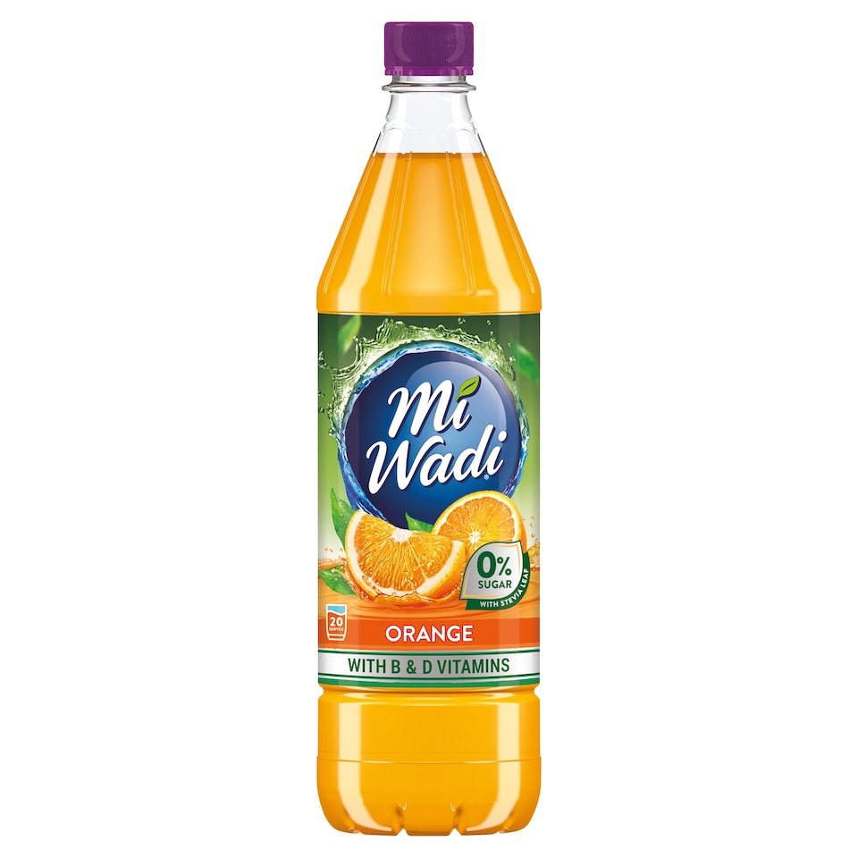 Mi Wadi Zero Orange 1 Litre
