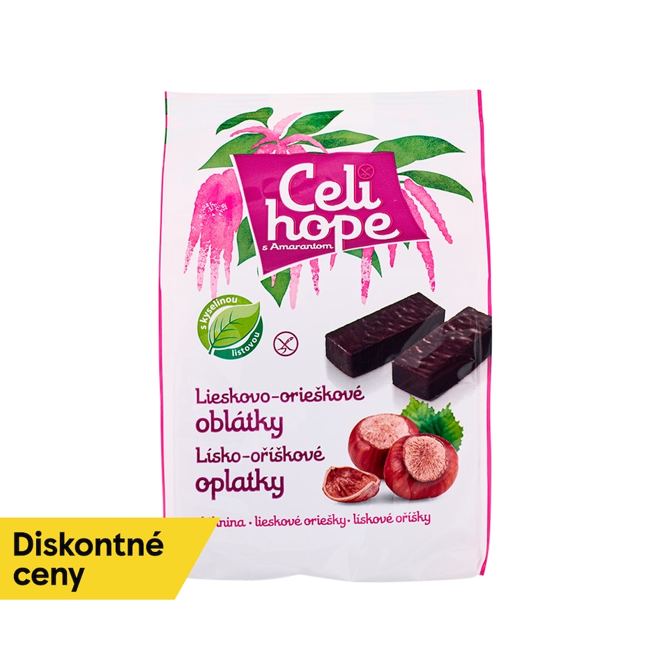 Celihope Lieskovo-orieškové oblátky