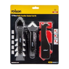 Rolson 11pc Multi-Function Sealant Tool Kit