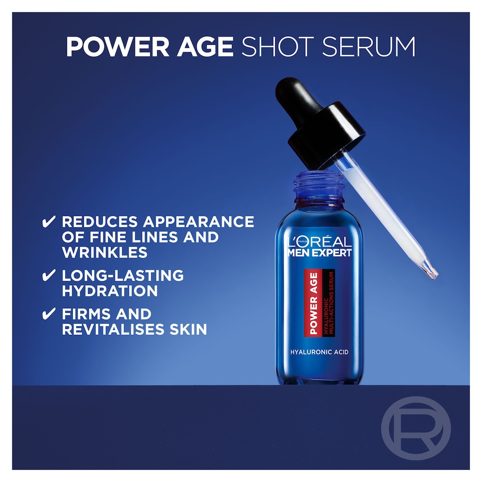 image 1 of L’Oreal Men Expert Hyaluronic Acid Serum 30Ml