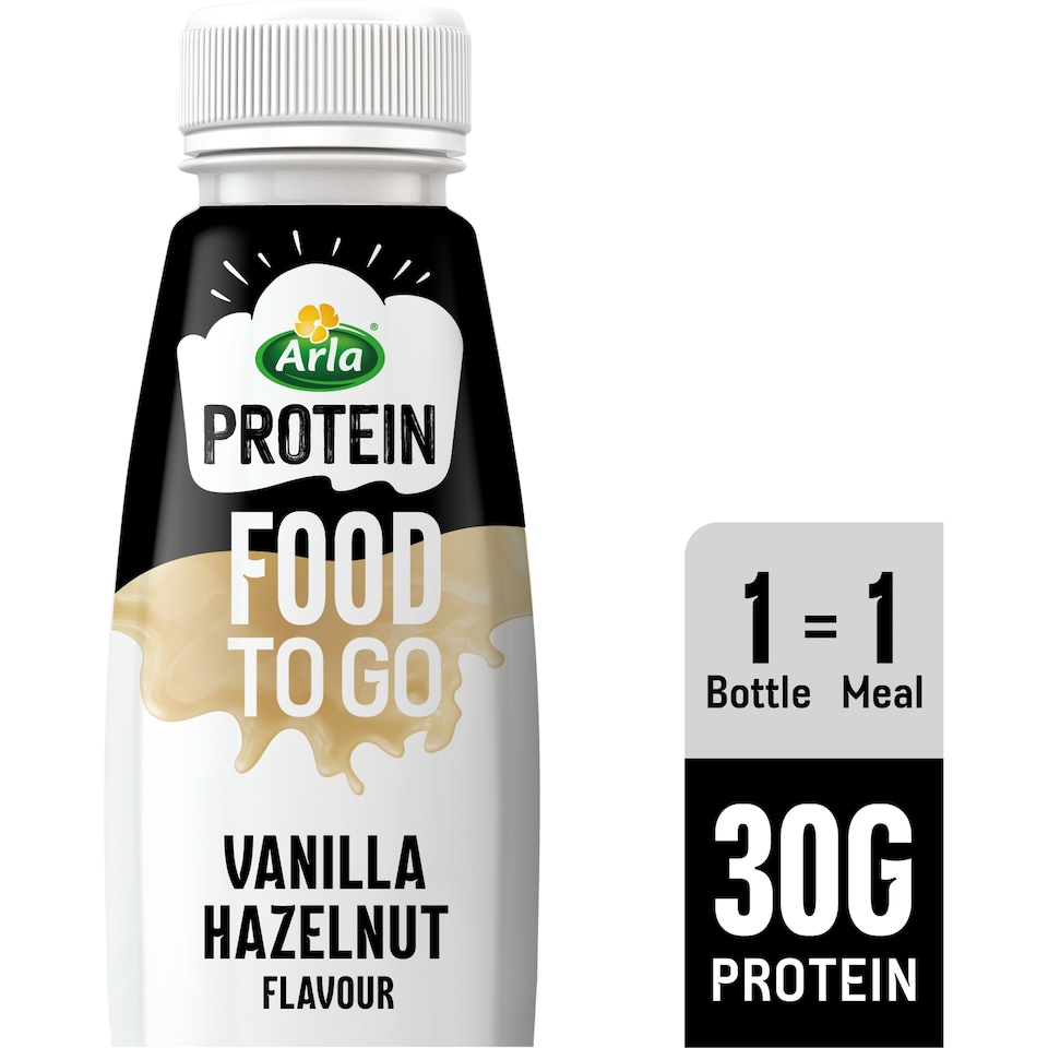 image 1 of Arla Protein Food To Go Meal Drink Vanilla Hazelnut 500ml