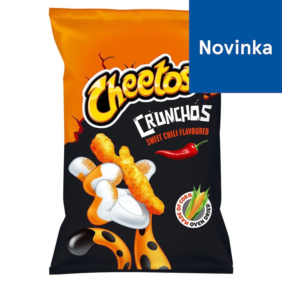 Cheetos Crunchos s príchuťou sladké chilli 80 g