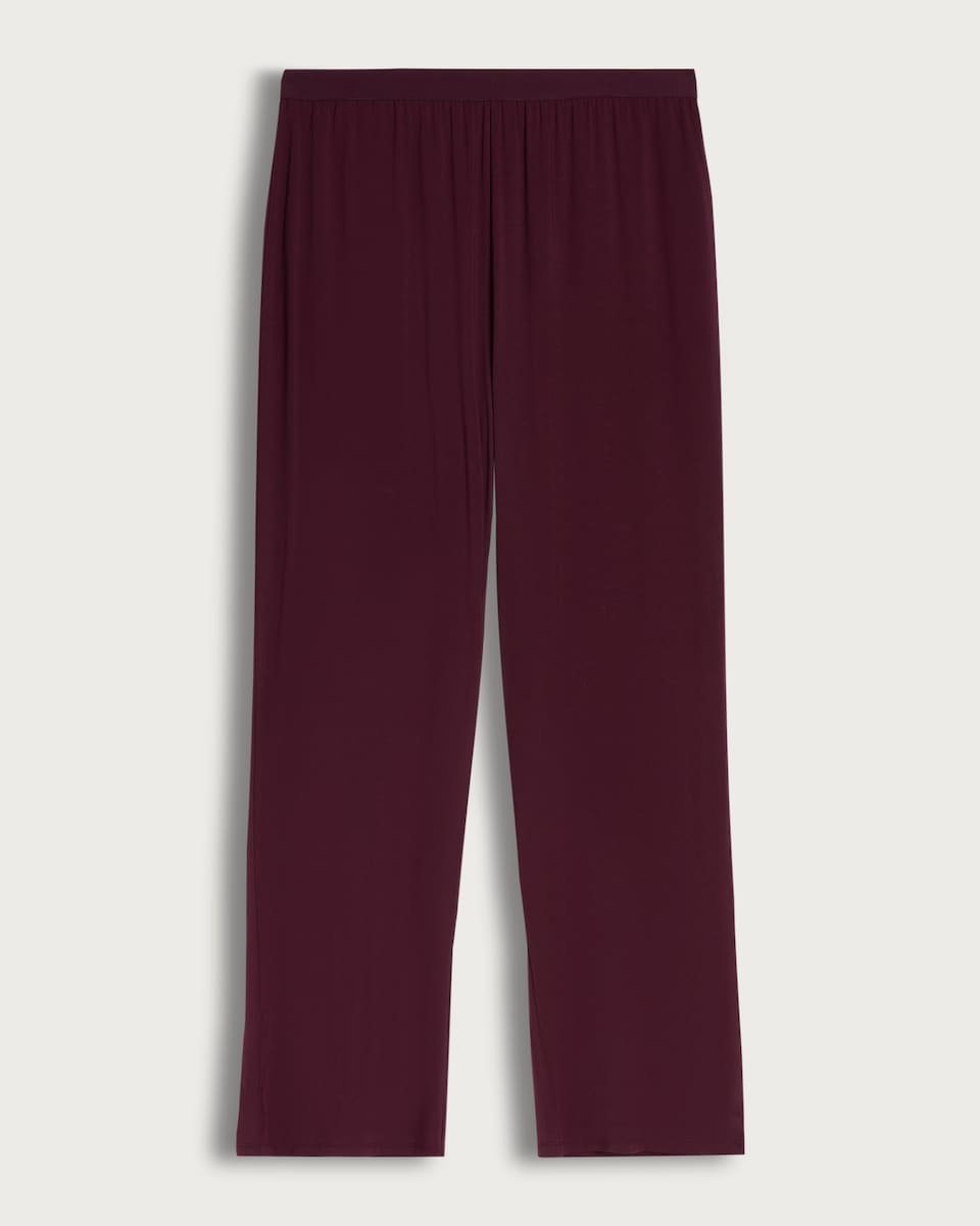 F&F Modal Rich Wide Pyjama Bottoms in Purple
