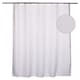image 1 of F&F Home White Waffle Shower Curtain