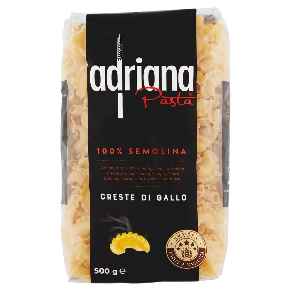 Obrázek 1 pro produkt Adriana Pasta Creste di Gallo těstoviny semolinové sušené 500g