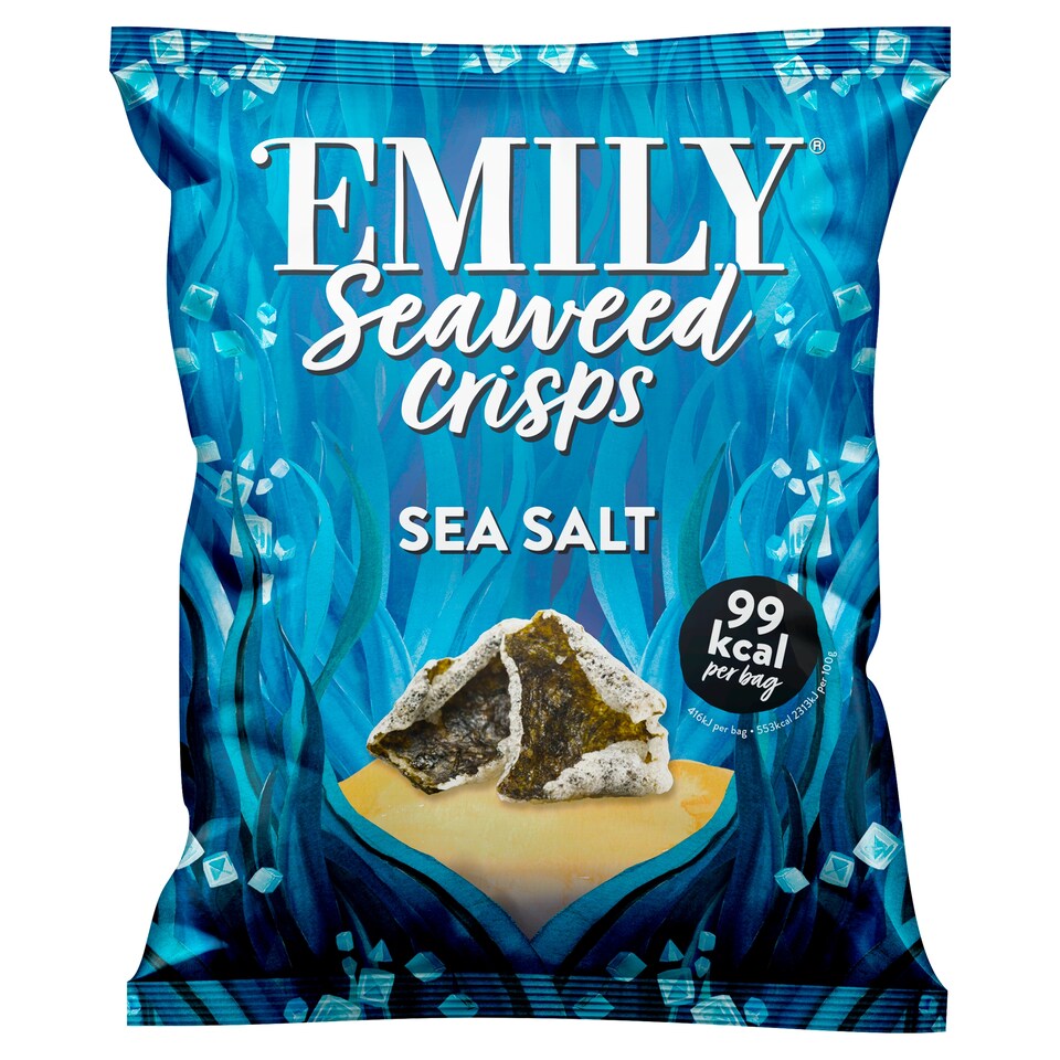 Emily Seaweed Crisps - Sea Salt 18g