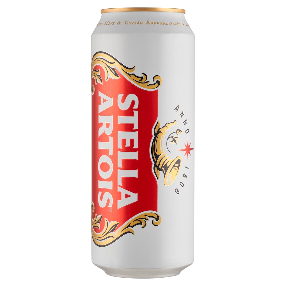 Stella Artois minőségi világos sör 5% 0,5 l  1. kép