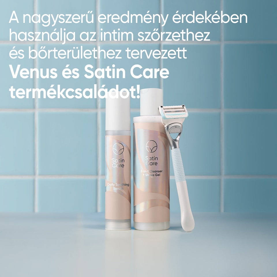 image 1 of Venus For Pubic Hair, 2-in-1 Cleanser + Shave Gel 190ml