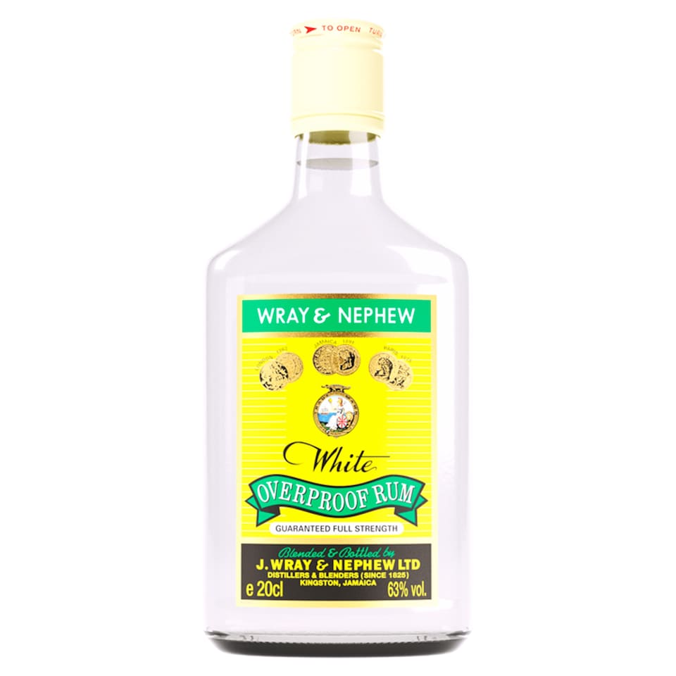 image 1 of Wray & Nephew White Overproof Rum 200Ml