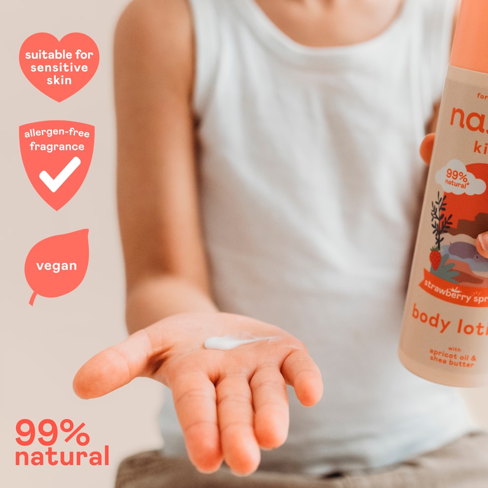 image 1 of Nala's Kids Body Lotion Strawberry Springs 200ml