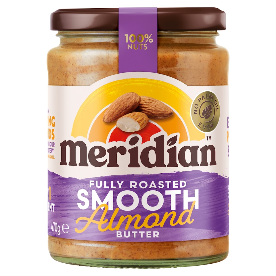 Meridian Smooth Almond Butter 470g