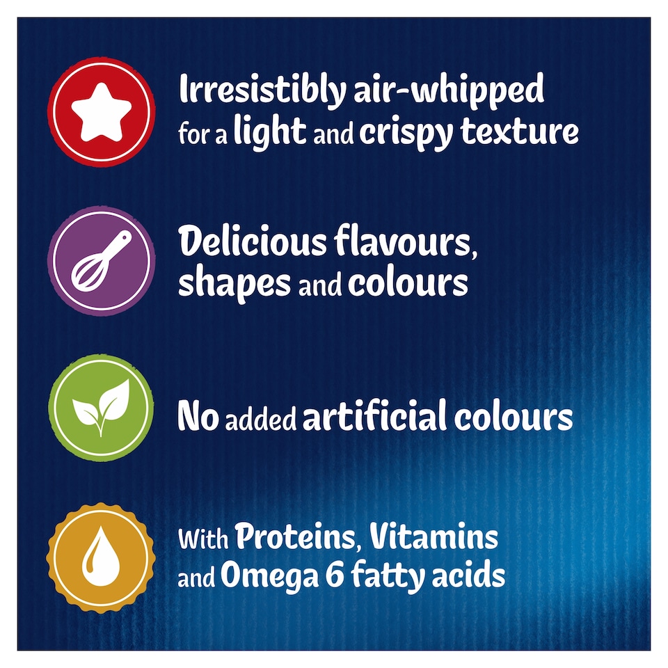 image 1 of Felix Crispies Cat Treats Salmon & Trout 45G