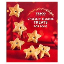 Tesco Cheese 'n' Biscuit Treats for Dogs 200g