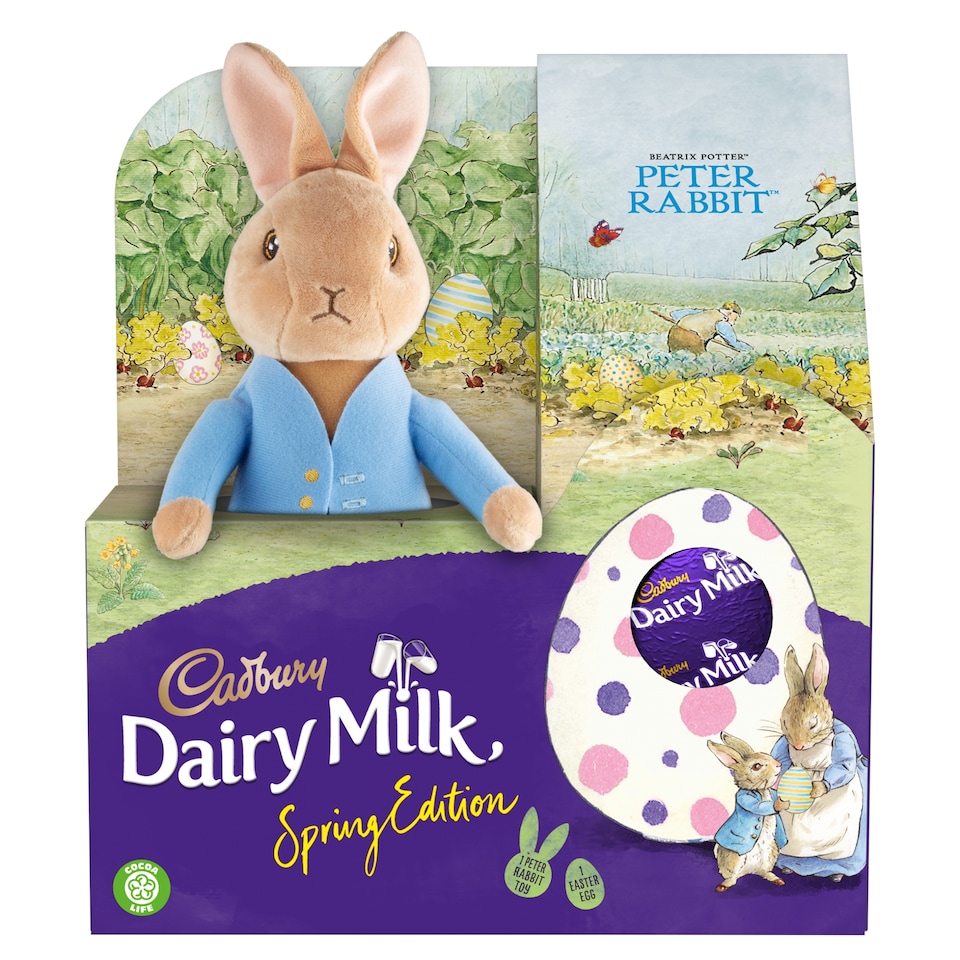 Cadbury Dairy Milk Peter Rabbit Egg 72G