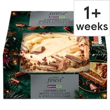 Tesco Finest Free From Finest Caramelised White Chocolate & Speculoos Cake