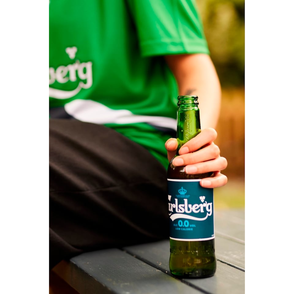 image 1 of Carlsberg Alcohol Free Lager Beer 0.0% 4 x 330ml