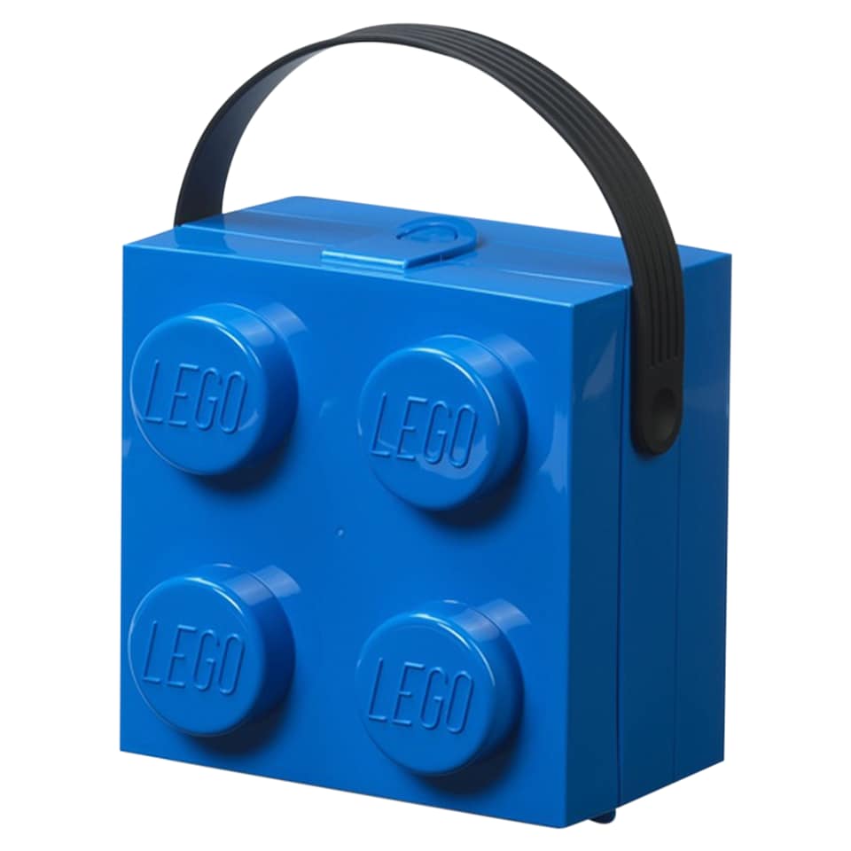 image 1 of LEGO Blue Box With Handle 165 x 173 x 116 mm