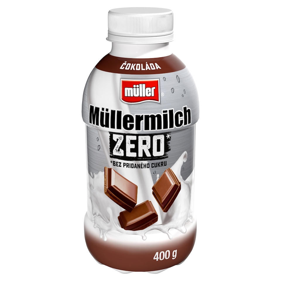 Müller Müllermilch Zero mliečny nápoj s čokoládovou príchuťou 400 g
