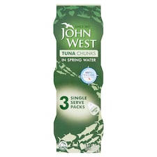 John West Tuna Chunks In Spring Water 3 X 80G