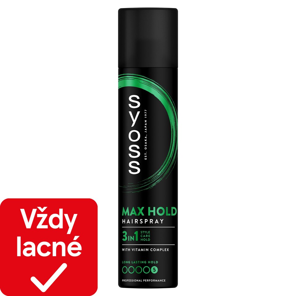 Syoss lak na vlasy Max Hold 300 ml