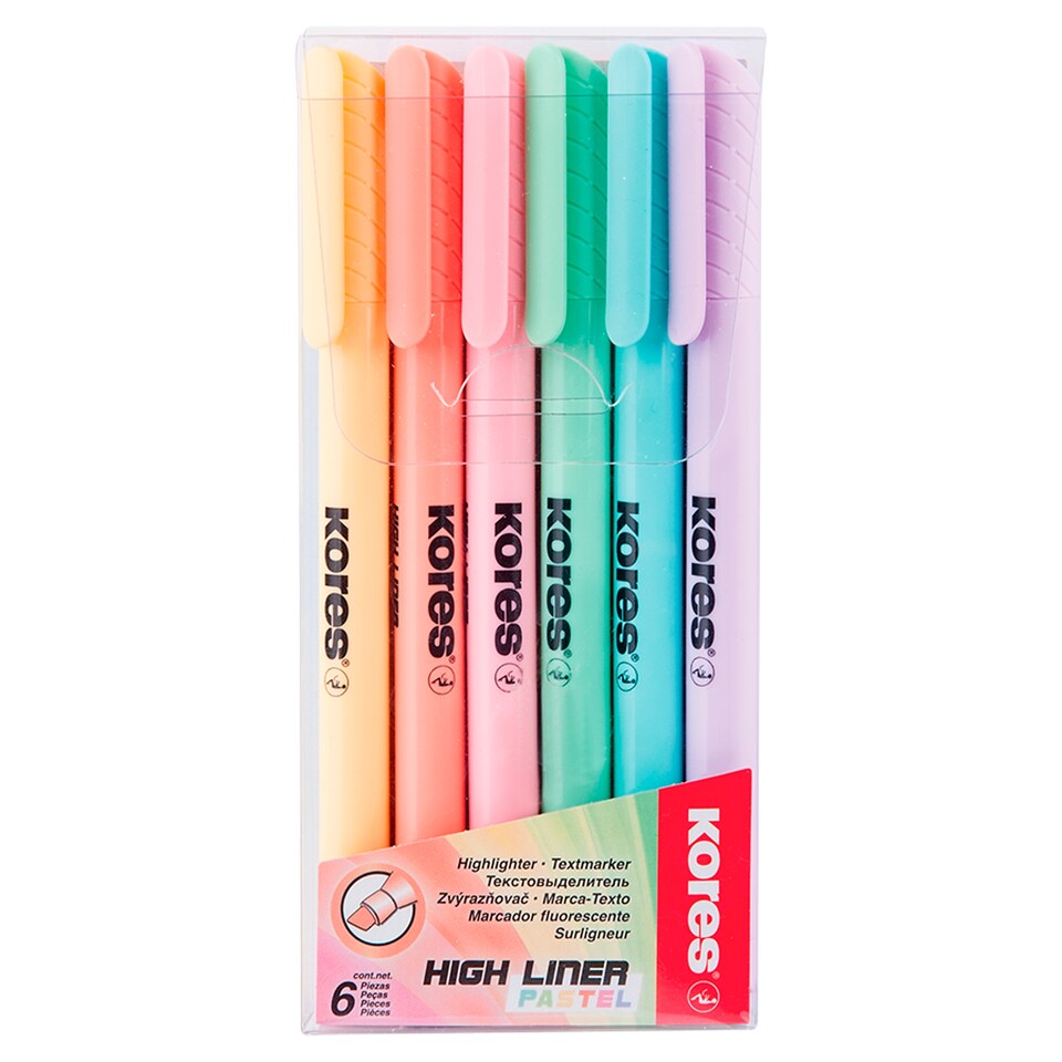 Kores Highlighter 6 pcs