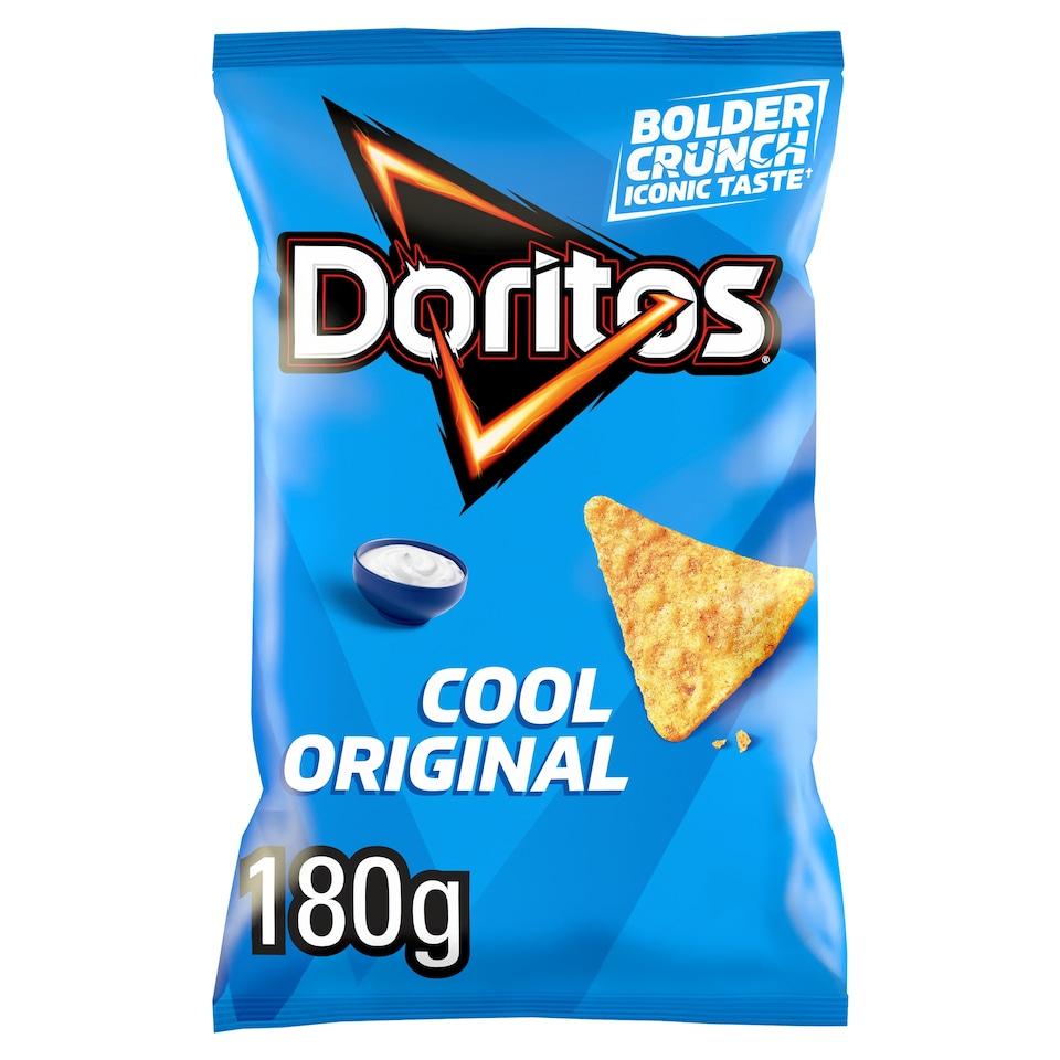 image 1 of Doritos Tortilla Chips Cool Original Sharing Bag Crisps 180g