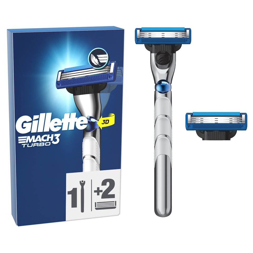 image 1 of Gillette Mach 3 Turbo 3D Men's Razor