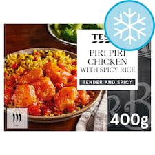 Tesco Piri Piri Chicken With Spicy Rice 400G