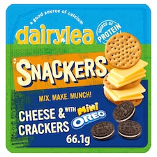 Dairylea Snackers Cheese & Crackers Mini Oreo 66.1G