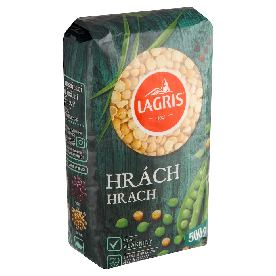 Obrázek 1 pro produkt Lagris Hrách žlutý loupaný půlený 500g