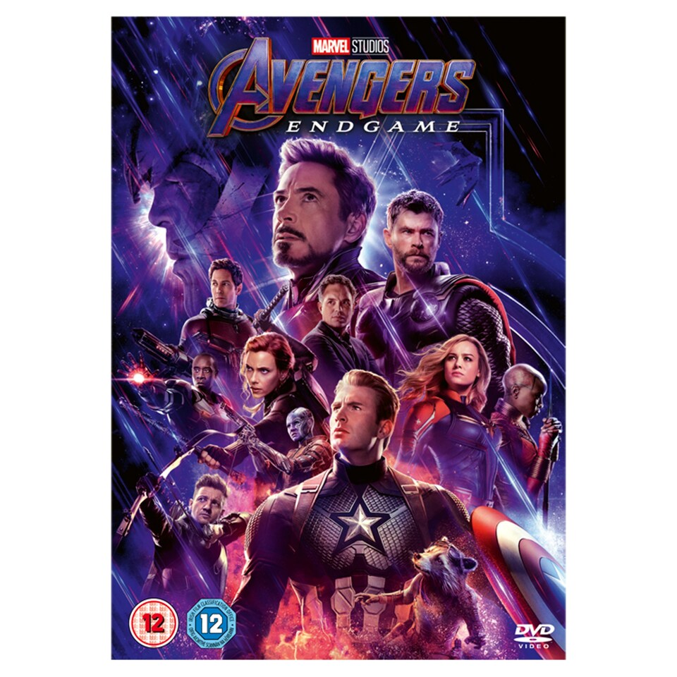 Avengers End Game Dvd Retail