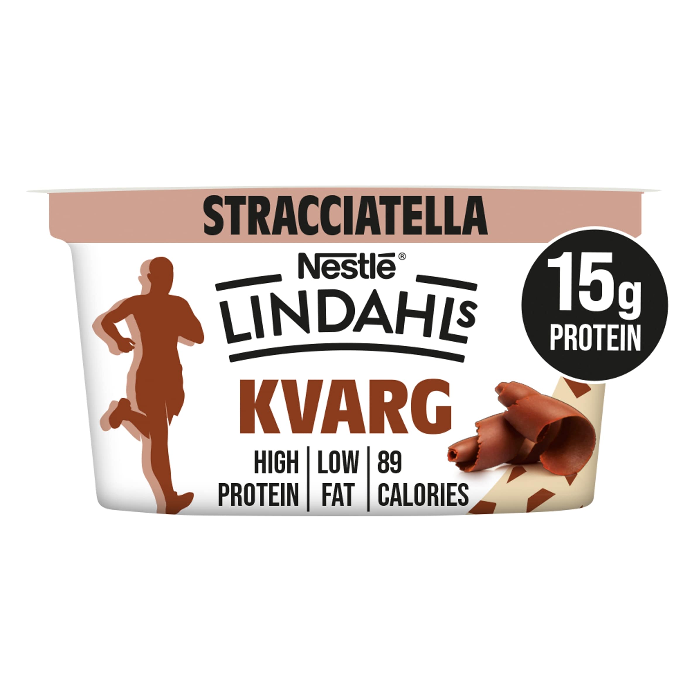 Lindahls Kvarg Stracciatella Pot 150G