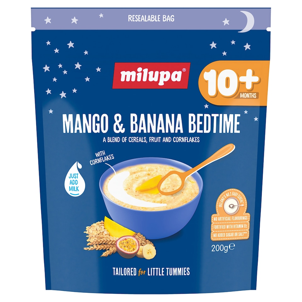 Milupa Mango Banana Bedtime 200G
