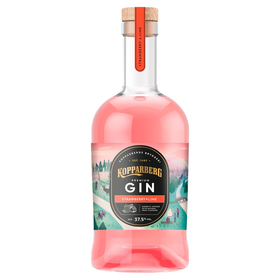 image 1 of Kopparberg Strawberry & Lime Gin 70Cl