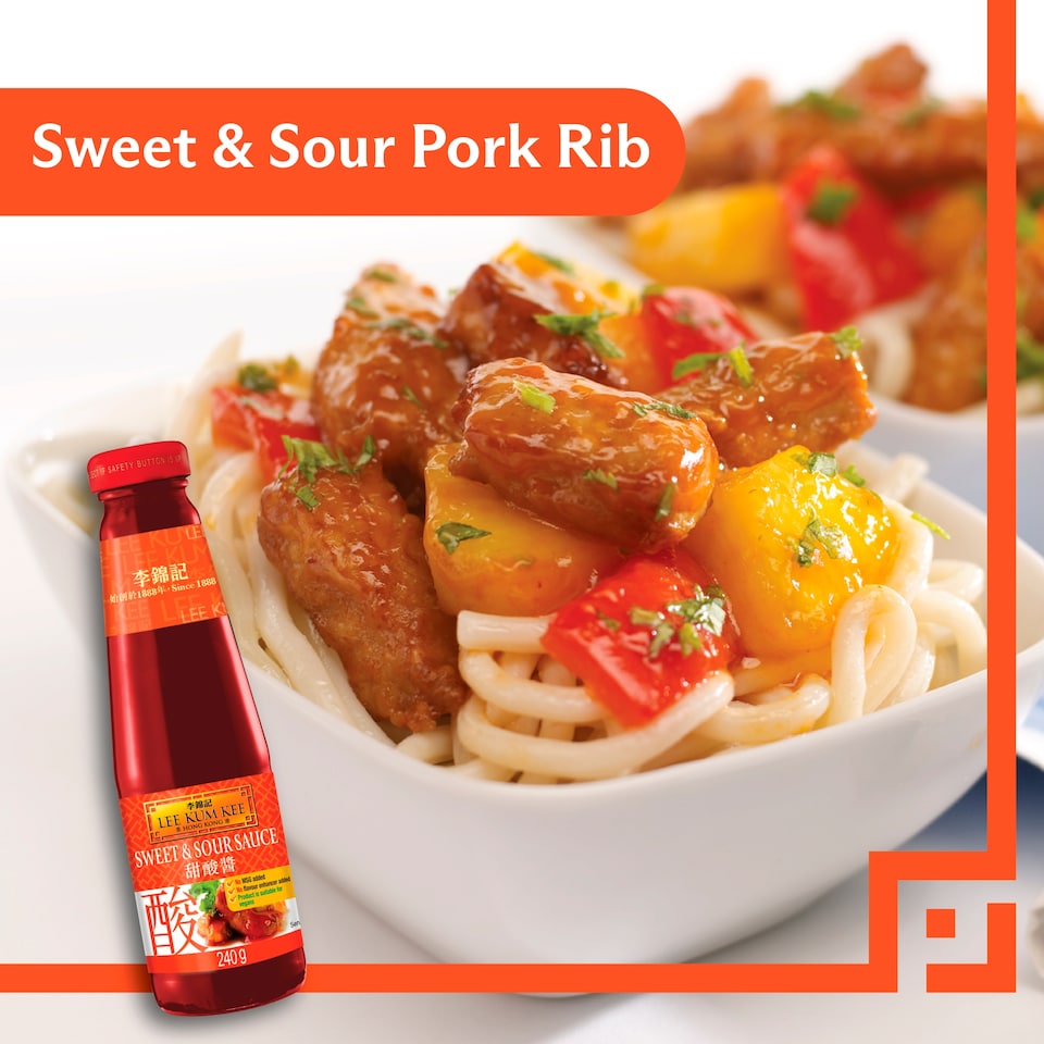 image 1 of Lee Kum Kee Sweet & Sour Sauce 240g