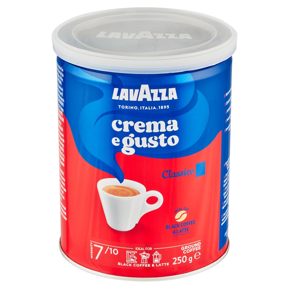 Lavazza Crema E Gusto Classico zmes praženej mletej kávy 250 g