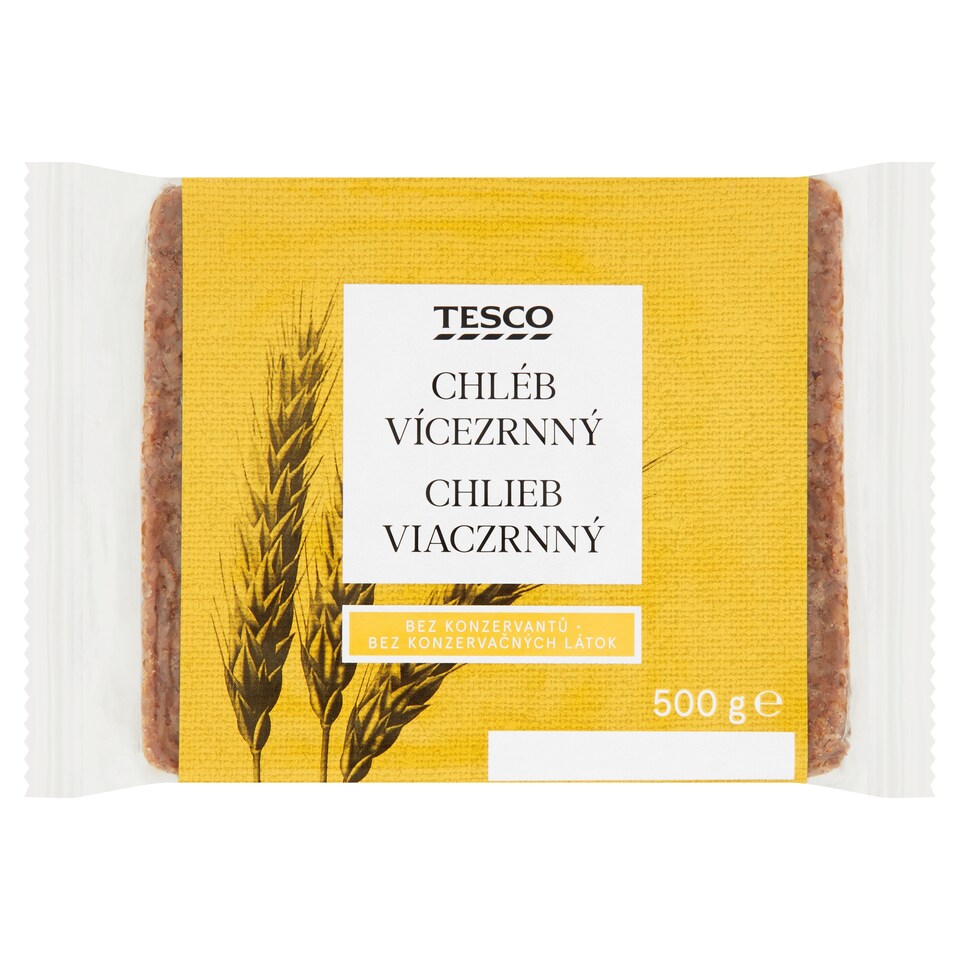 Tesco Chléb vícezrnný 500g