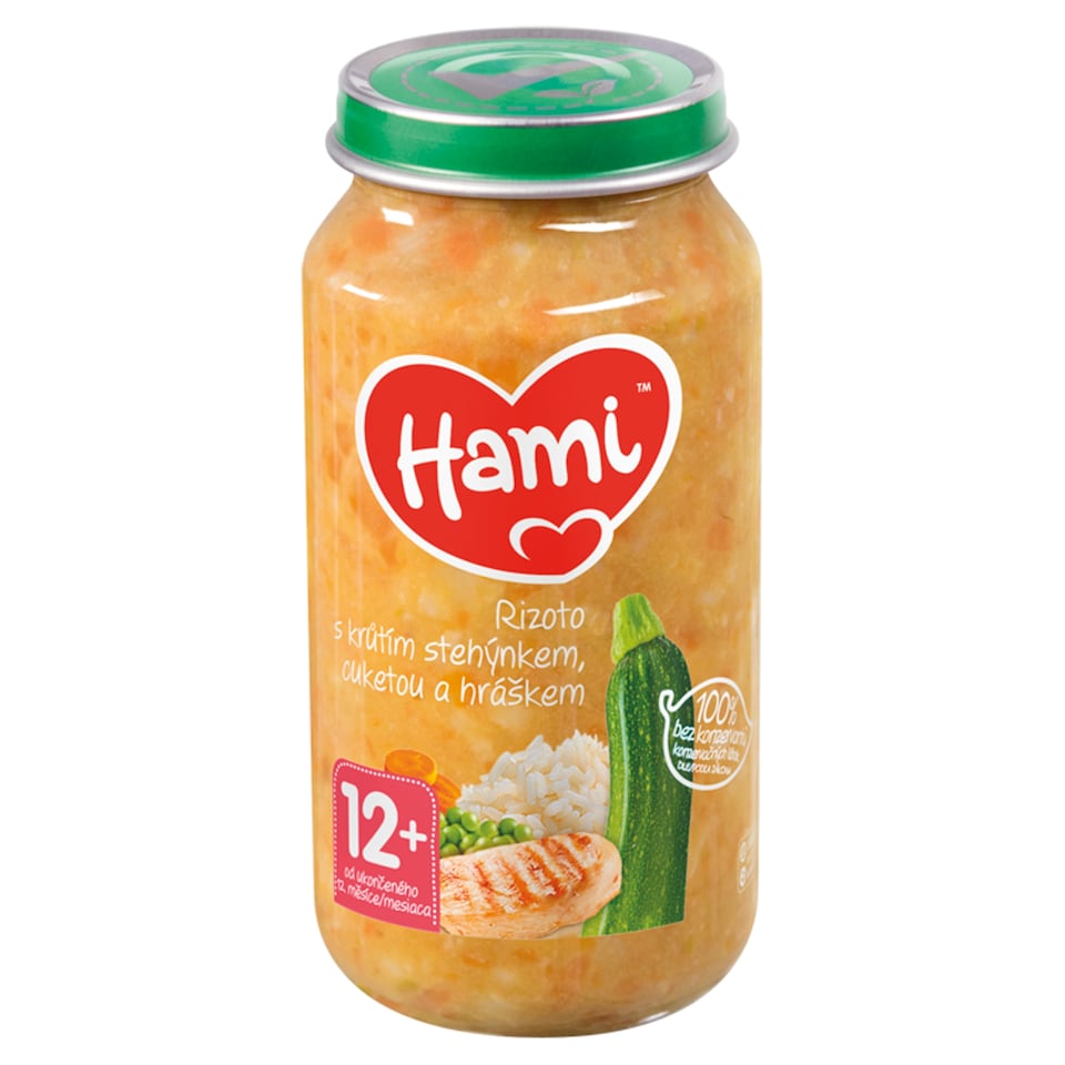 Hami Side Dish Risotto with Turkey Legs, Zucchini and Peas 250 g