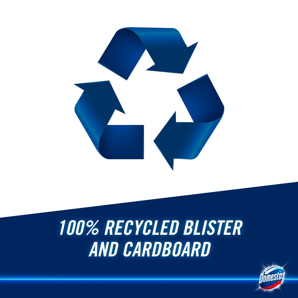 image 1 of Domestos Aroma Lux Rim Block Jasmine & Elderflower 55G