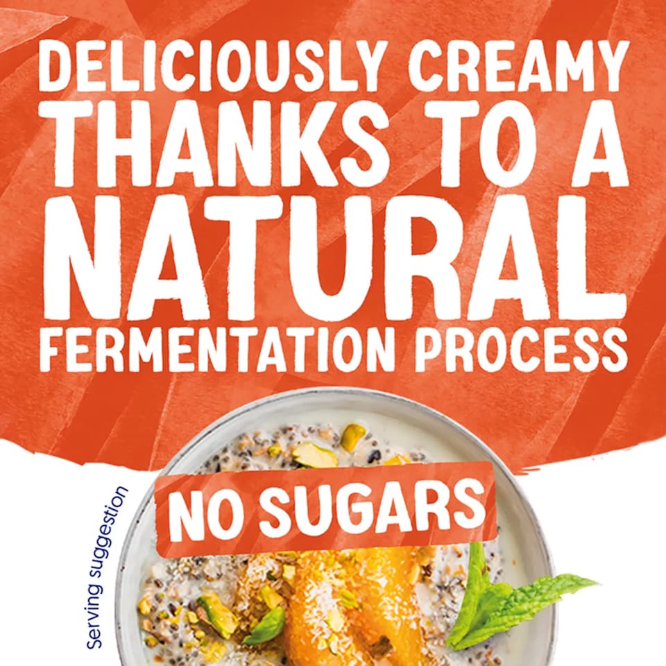 image 1 of Alpro Plain No Sugars Dairy Free Soya Yoghurt Alternative 500g